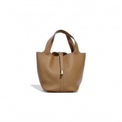 HERMES MASTER PICOTIN LOCK 22 TAURILLON CLEMENCE H028369CC0M (22*21*17cm)